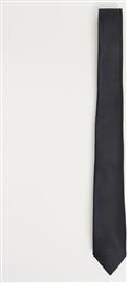 ASOS DESIGN slim tie in black από το Asos