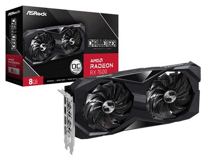 ASRock Radeon RX 7600 8GB Challenger OC