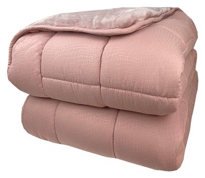 Astron Italy Κουβερτοπάπλωμα Υπέρδιπλο 240x220εκ. Dusty Rose