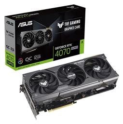 Asus GeForce RTX 4070 Super 12GB GDDR6X TUF Gaming OC Edition Κάρτα Γραφικών από το e-shop