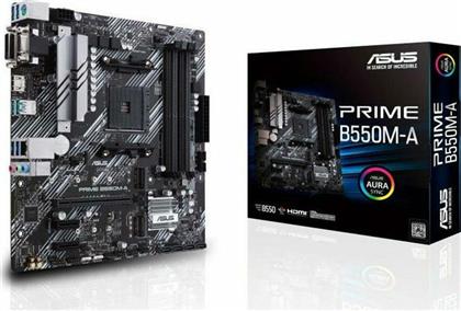 Asus Prime B550M-A Motherboard Micro ATX με AMD AM4 Socket από το e-shop