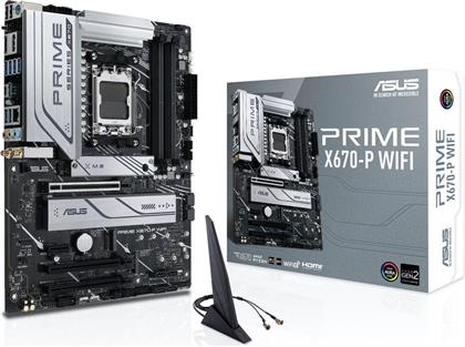 Asus Prime X670-P WiFi Motherboard ATX με AMD AM5 Socket από το e-shop