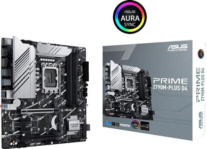 Asus Prime Z790M-PLUS D4 Motherboard Micro ATX με Intel 1700 Socket από το Plus4u