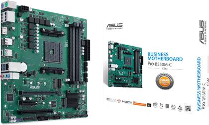 Asus Pro B550M-C/CSM Motherboard Micro ATX με AMD AM4 Socket από το Plus4u