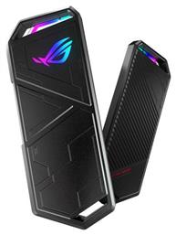 Asus ROG Strix Arion Θήκη για Σκληρό Δίσκο M.2 PCI Express με σύνδεση USB 3.2 Type-C σε χρώμα