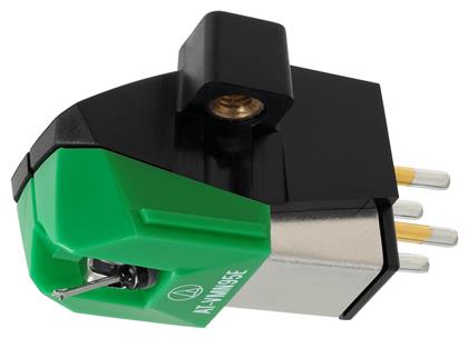 Audio Technica Κεφαλή Πικάπ AT-VM95E Κινητού Μαγνήτη σε Πράσινο Χρώμα από το Public