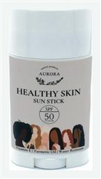 Aurora Natural Healthy Skin Αντηλιακό Stick Προσώπου SPF50 40ml