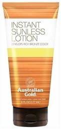 Australian Gold Instant Sunless Self Tanning Lotion Σώματος Rich Bronze 177ml