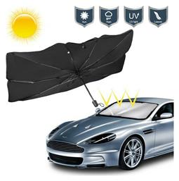 Auto Gs Ομπρέλα Ηλιοπροστασίας Παρμπρίζ Εσωτερική 145x130εκ. 13349