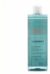 Avene Cleanance Micellar Water Καθαρισμού Προσώπου 400ml