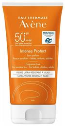 Avene Intense Protect Αδιάβροχη Αντηλιακή Κρέμα για το Σώμα SPF50 150ml