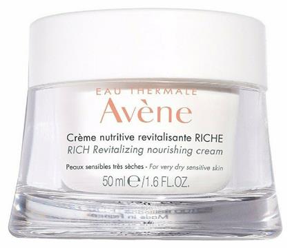 Avene Revitalizing Nourishing Rich Ενυδατική Κρέμα Προσώπου για Ξηρές/Ευαίσθητες Επιδερμίδες κατά των Ατελειών 50ml