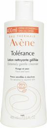 Avene Lotion Καθαρισμού Tolerance Extremely Gentle Cleanser Face & Eyes για Ευαίσθητες Επιδερμίδες 400ml από το Pharm24