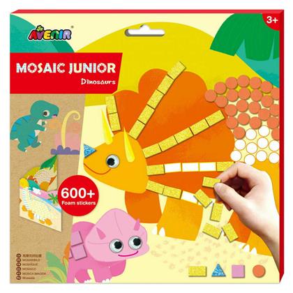 Avenir Μωσαϊκό Mosaic Junior Dinosaurs για Παιδιά 3+ Ετών