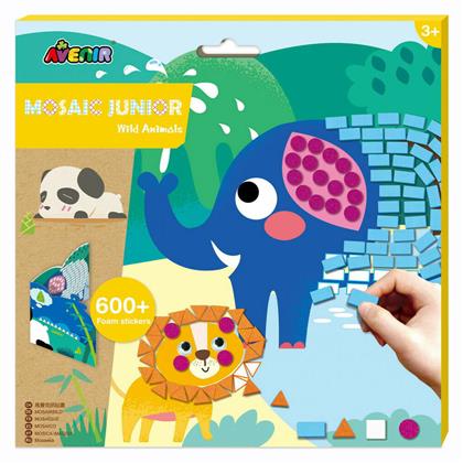 Avenir Μωσαϊκό Mosaic Junior Wild Animals για Παιδιά 3+ Ετών