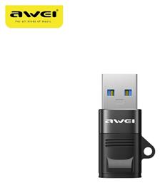 Awei CL-13 USB-A male σε USB-C female 1τμχ