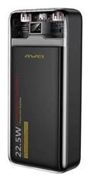 Awei P78K 20000mAh 22.5W Μαύρο από το EasyU