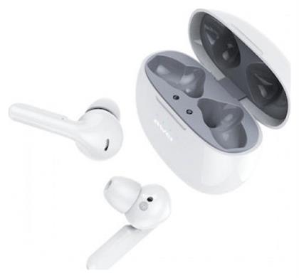 Awei T15 Earbud Bluetooth Handsfree Ακουστικά με Θήκη Φόρτισης Λευκά