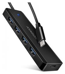 Axagon Ηuε-c1c Hub 5 Θυρών με σύνδεση USB-C