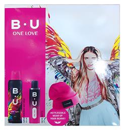 B.U. Candy Love Eau de Toilette 50ml, Deodorant Spray 150ml & Gift Beanie