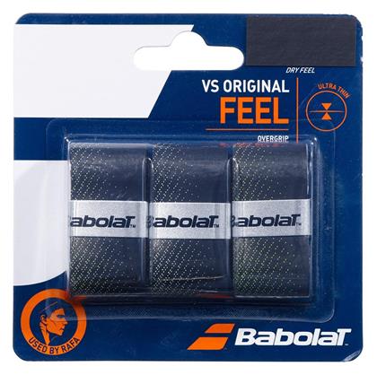 Babolat Feel Overgrip Μαύρο/Κίτρινο 3τμχ από το E-tennis