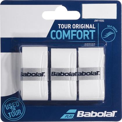Babolat Original Tour Overgrip Λευκό 3τμχ