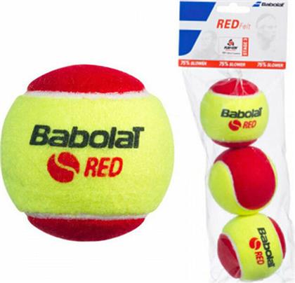 Babolat Red Felt Μπαλάκια Τένις Παιδικά 3τμχ από το Z-mall