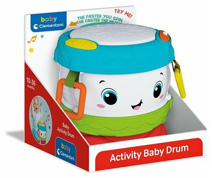 Baby Clementoni Activity Baby Drum για 10+ Μηνών από το e-shop