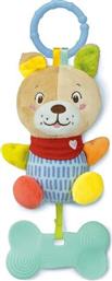 Baby Clementoni Baby Soft Dog Κουδουνίστρα για Νεογέννητα από το Moustakas Toys