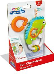 Baby Clementoni Fun Chameleon Κουδουνίστρα για 3+ Μηνών από το e-shop