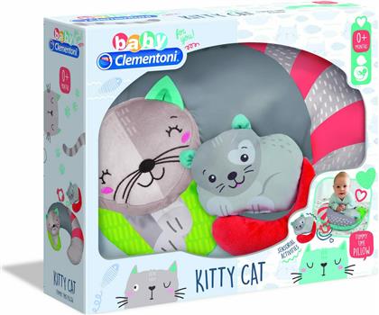 Baby Clementoni Kitty Kat από Ύφασμα με Μουσική για Νεογέννητα από το Moustakas Toys
