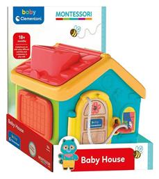 Baby Clementoni Βρεφικό Παιχνίδι Montesorri - Baby House για 18+ Μηνών από το Filinda