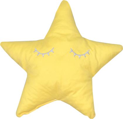 Baby Oliver Διακοσμητικό Μαξιλάρι Κούνιας ''Αστέρι'' Κίτρινo 32x32cm από το Katoikein