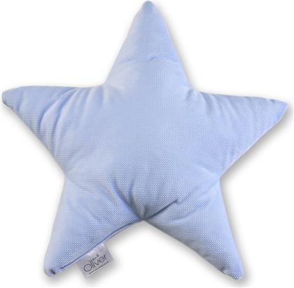 Baby Oliver Διακοσμητικό Μαξιλάρι Κούνιας ''Αστέρι'' Γαλάζιο 37x37cm