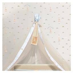 Baby Oliver Κουνουπιέρα Κούνιας από Τούλι Λευκή 180x500εκ.