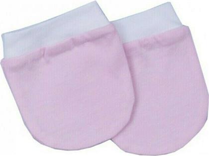 Baby Oliver Παιδικά Γάντια Χούφτες για Νεογέννητο Ροζ από το Katoikein
