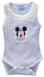 Baby Oliver Σετ Εσώρουχα Φορμάκια Αμάνικα Γαλάζια Mickey