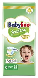 Babylino Cotton Soft No. 6 για 13-18kg 38τμχ