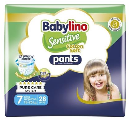 Babylino Cotton Soft Pants No. 7 για 15-25kg 28τμχ