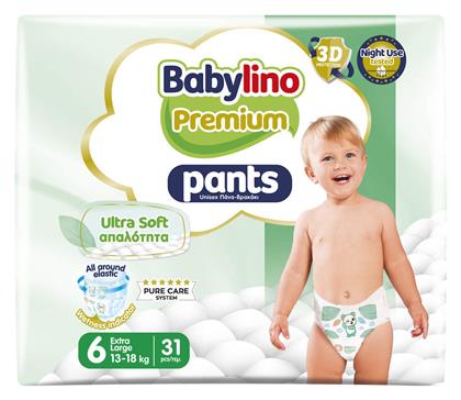 Babylino Premium Pants No. 6 για 13-18kg