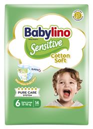 Babylino Sensitive Cotton Soft No. 6 για 13-18kg