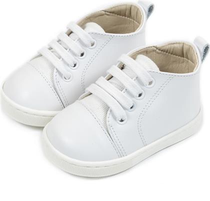 Babywalker Δερμάτινο Sneaker Λευκό από το Ladopano