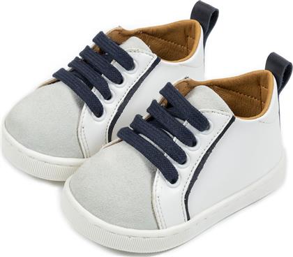 Babywalker Βαπτιστικά Δερμάτινα Sneakers Λευκά από το Ladopano