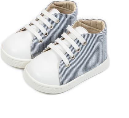 Babywalker Δετό Sneaker Μπλε-Λευκό από το Ladopano