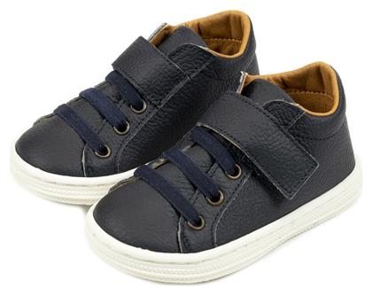 Babywalker Βαπτιστικά Δερμάτινα Sneakers Navy Μπλε