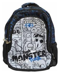 Back Me Up Monster Τσάντα Πλάτης Λευκή 30lt