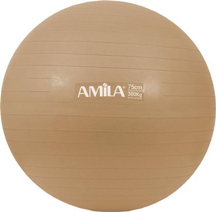 Μπάλα Γυμναστικής Amila Gymball 75cm Χρυσή Bulk από το Outletcenter