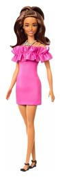 Barbie Fashionista Ruffled Pink Dress Fashionistas για 3+ Ετών από το BlablaToys