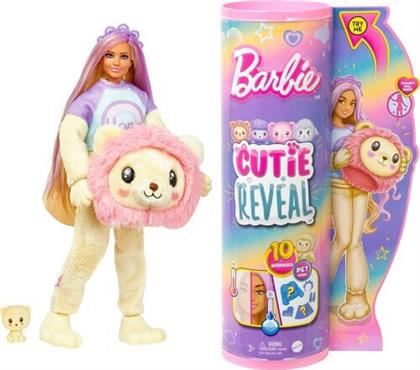 Barbie Κούκλα Cutie Reveal Λιονταράκι για 3+ Ετών από το Designdrops