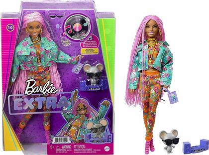Barbie Κούκλα Extra Pink Braids για 3+ Ετών από το Toyscenter